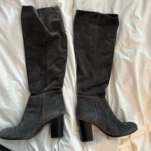 Grey Sam Edelman Knee High Boots